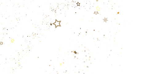 Golden Confetti Explosion