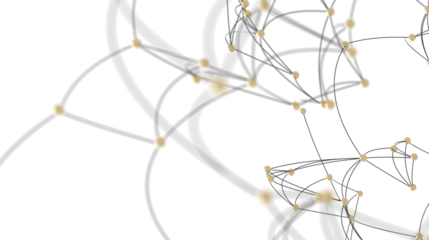 Abstract Network Connection Dots Lines