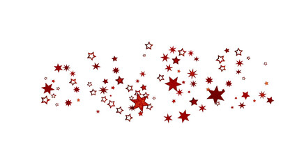 Red Star Burst Background