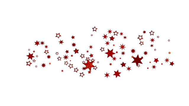 Red Star Burst Background