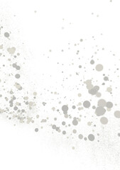 Abstract Grey and White Splashes