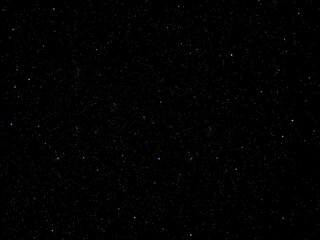 Beautiful night sky with shimmering stars on a dark background, space, clear sky, mystic