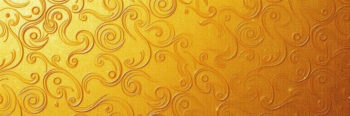 Elegant and luxurious golden background with intricate geometric designs, art, exquisite, wallpaper