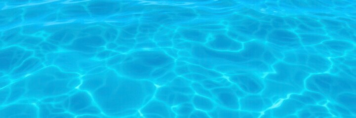 Gentle ripples on the surface of perfectly clear water, aqua, crystal