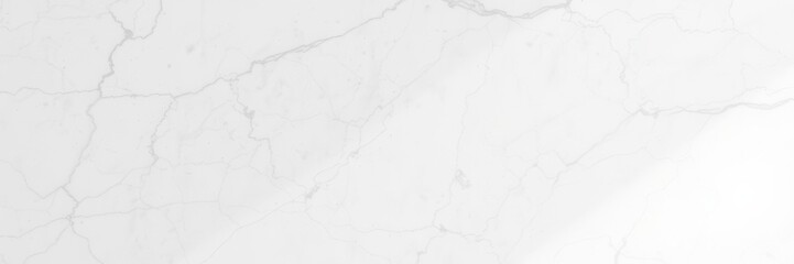 Obraz premium Panoramic white background with marble stone texture for design, architecture, texture