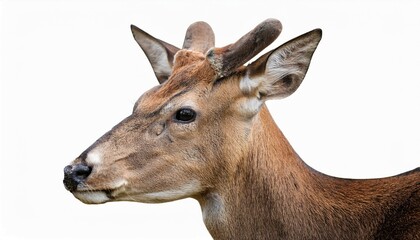Fototapeta premium deer isolated on white