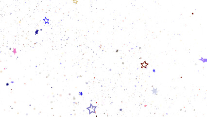 Abstract Confetti Background