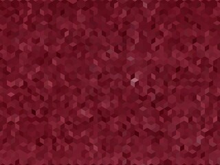 Burgundy geometric isometric abstract background, perfect for modern and luxurious designs.
