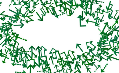 Green Arrow Background