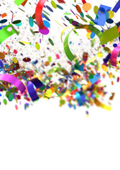 Fototapeta premium Celebration Confetti
