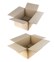 Set of carton boxes