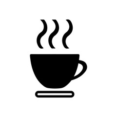 Coffee typography clip art design on plain white transparent isolated background for card, shirt, hoodie, sweatshirt, apparel, card, tag, mug, icon, poster or badge