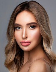 Fototapeta premium Portrait of a young girl