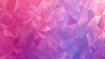 Fototapeta premium A vibrant abstract background featuring a blend of pink and purple geometric shapes.