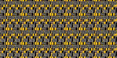 tribal seamless pattern with doodle elements. Aztec abstract geometric art print. ethnic hipster backdrop. Wallpaper, cloth design, fabric, paper, textile. Hand drawn