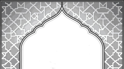 Black and White Intricate Mandala Pattern