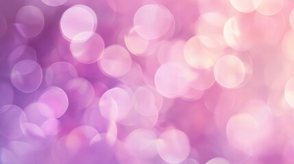 Abstract Purple and Pink Bokeh Background