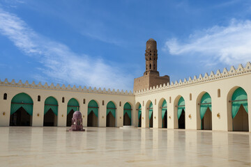 Fototapeta premium The Mosque of Al-Hakim in Cairo, Egypt.