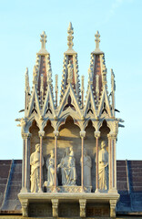 Statuary on the Duomo, Pisa, Italy