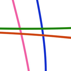 Colorful Abstract Grid Lines Graphic Design