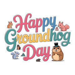 Obraz premium Groundhog Day