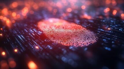 Digital Fingerprint Authentication System Security