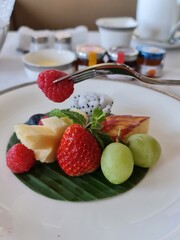 The fruit dish