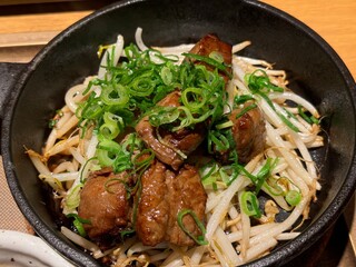 Beef Stir-Fry with Bean Sprouts and Green Onions