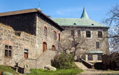 Kuneticka hora castle near Pardubice town