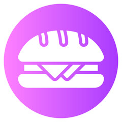 sandwich gradient icon
