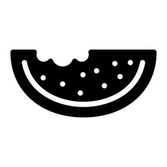 watermelon glyph icon