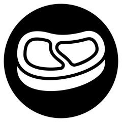 meat glyph icon