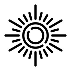 sun line icon