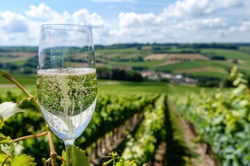 Sampling champagne on a summer weekend in Champagne region France