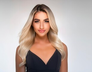 Fototapeta premium Portrait of a young girl