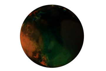 Planets for use in your photos or art images. Made from liquid art using water, paint, soap, oil and inks. Macro photos. Some images may show motion from reactions or stirring.