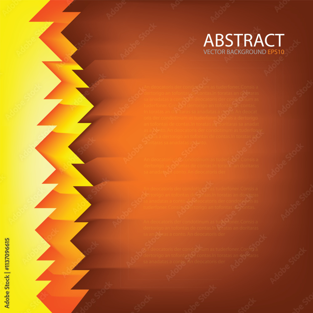 Poster abstract background for text design