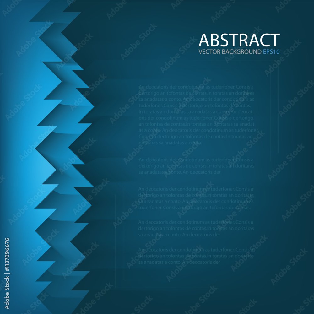 Poster abstract background for text design