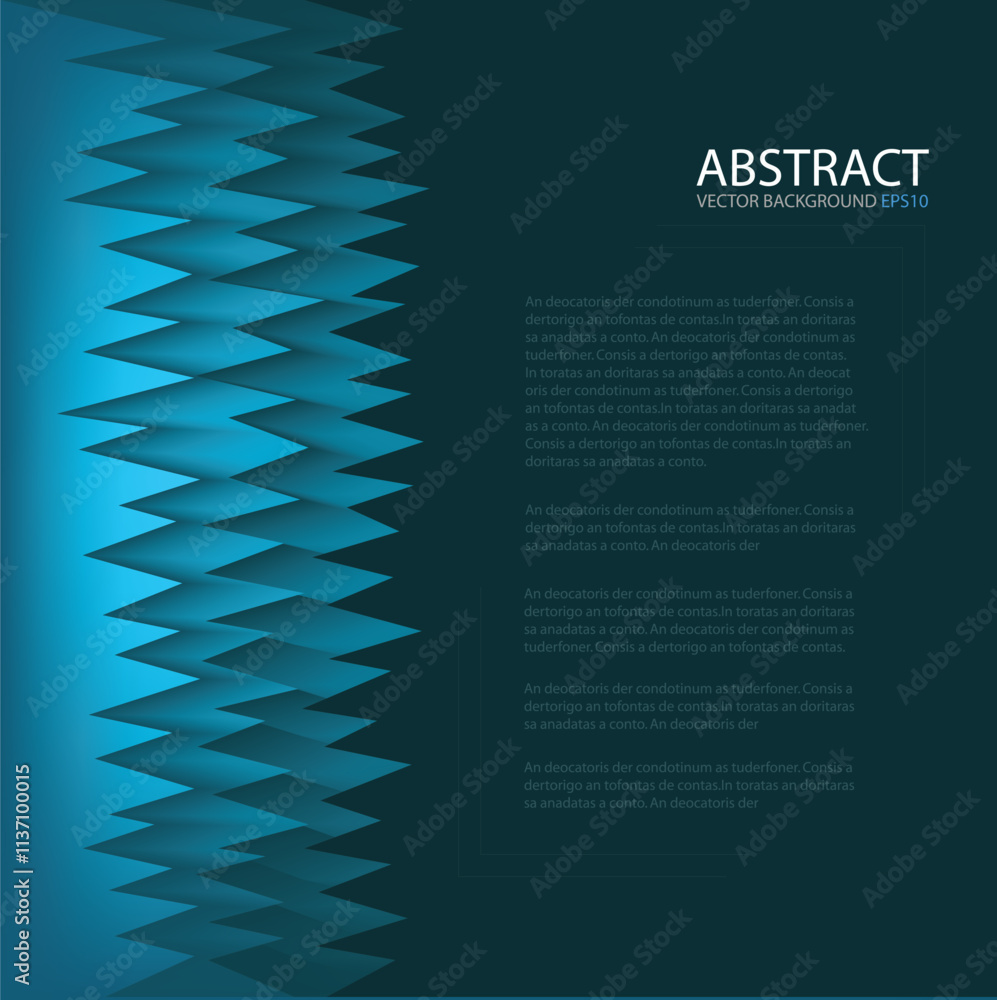 Poster abstract background for text design
