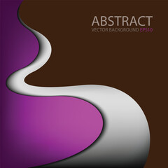 graphic vector curve line overlap background for text and message design