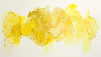 yellow watercolor texture background