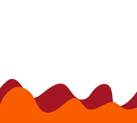 abstract background with waves