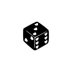 love dice design graphic