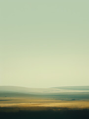 Obraz premium vast horizon, peaceful open nature space