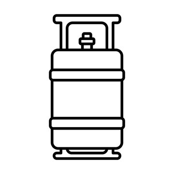 recommend clip art: lpg gas cylinder icon, simple flat style, vector illustration symbol sign logo template pictogram, for ui or ux isolated on white for mobile app, editable
