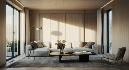Modern Minimalist Living Room Interior Design Luxury Home Decor