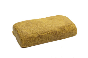 Hashish isolated on white background