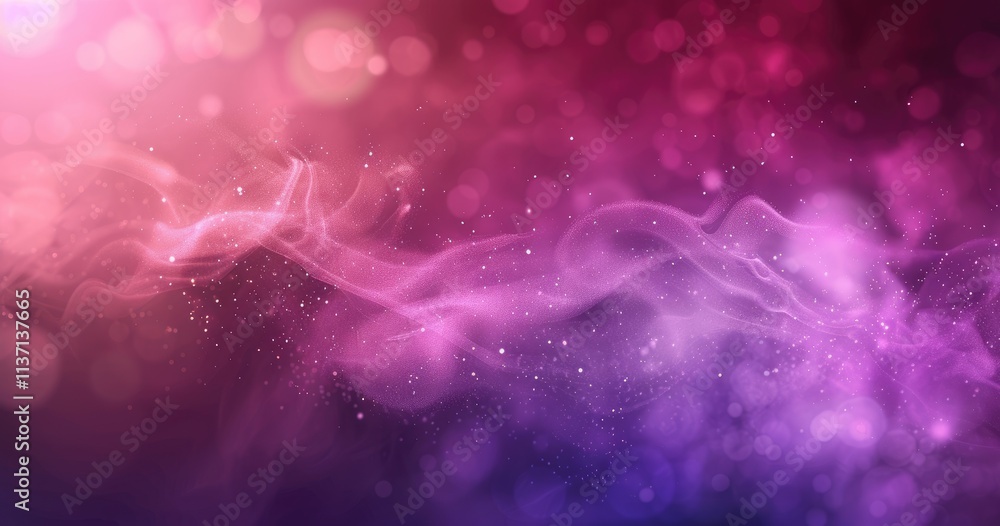 Poster abstract colorful background with soft gradients and bokeh effects for design purposes.