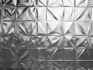 the AI Image Generator, Square Patterned Metallic Texture Background