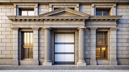 Bank Building Facade